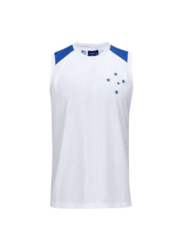 Braziline - Regata Braziline Cruzeiro Tear Masculina Branco