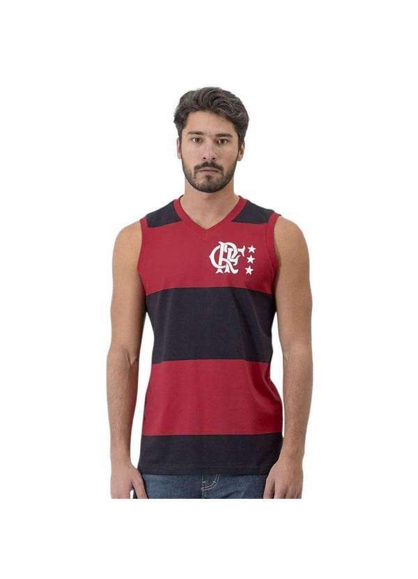 Braziline - Regata Braziline Flamengo Libertadores Crf Masculina Preto
