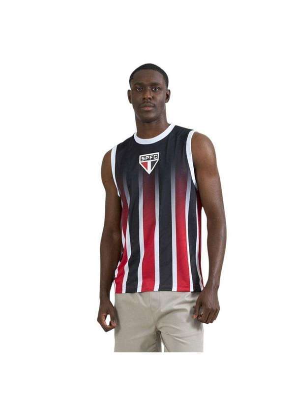 Braziline - Regata Braziline São Paulo Nós Masculina Vermelho