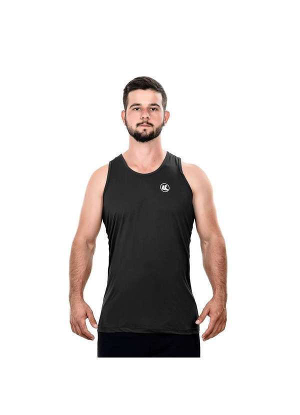 Esporte Legal - Regata Esporte Legal Solutio Masculina Preto