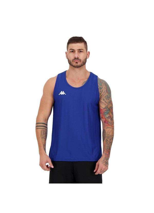Kappa - Regata Kappa Montse Jacquard Masculina - Azul