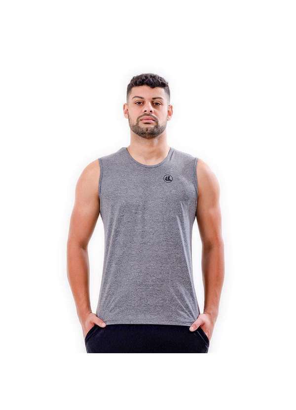 Esporte Legal - Regata Machão Esporte Legal Fresh Masculina Cinza