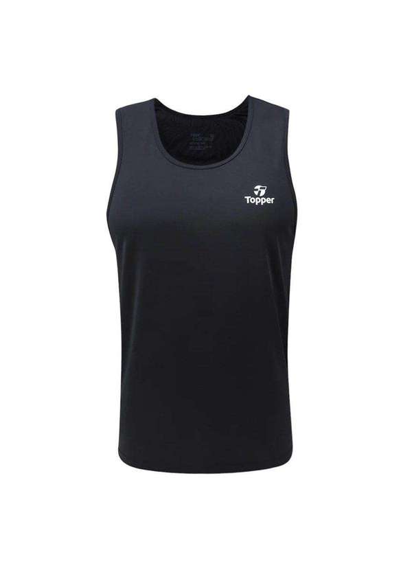 Topper - Regata Topper Classic New Masculina Preto