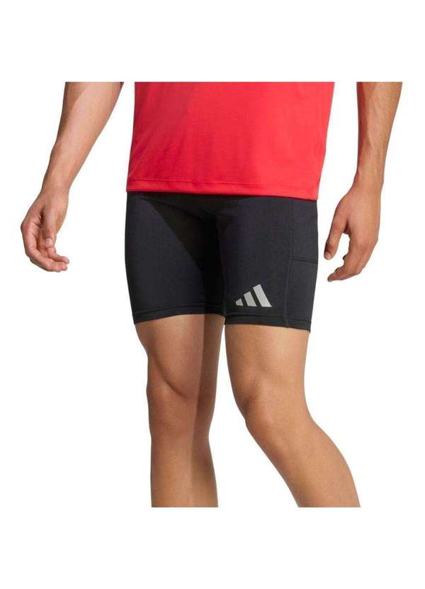 Adidas - Bermuda Compressão Adi365 Running Essentials Masculina Preto