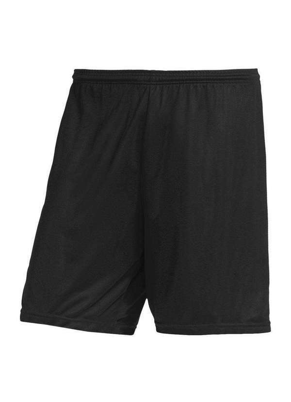 Pmc - Calção Pmc Futebol Masculino Preto