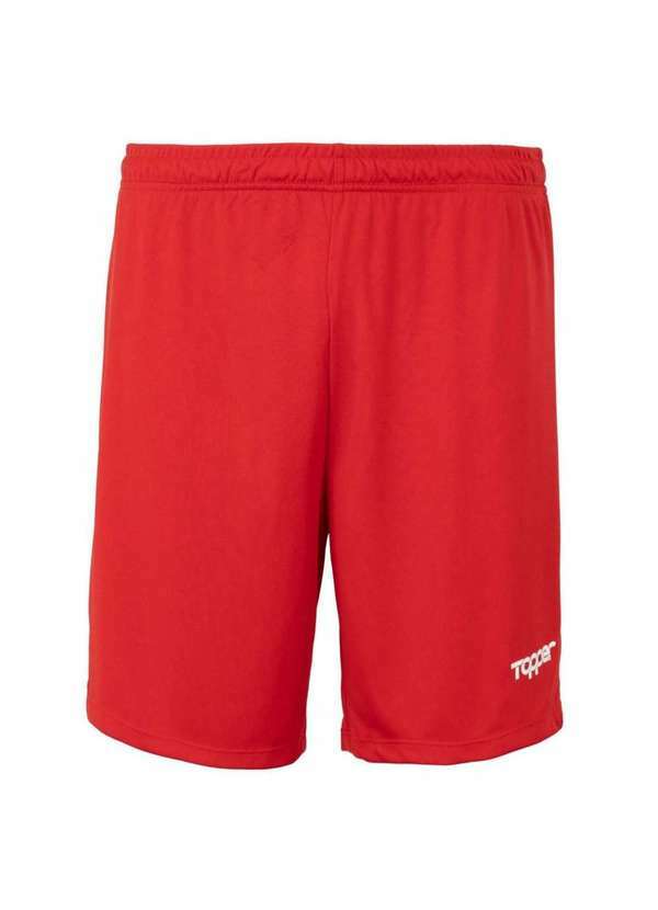 Topper - Calção Topper Fut Classic Masculino Vermelho