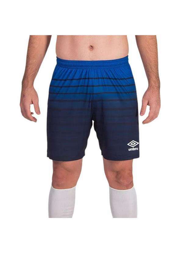 Umbro - Calção Umbro Degradê Stripe Masculino Azul
