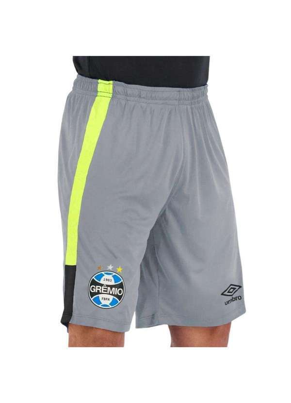 Umbro - Calção Umbro Grêmio Treino Goleiro 2023 Masculino Cinza