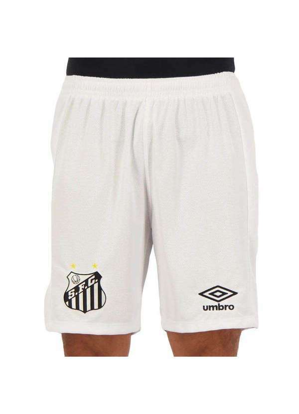 Umbro - Calção Umbro Santos I 2022 Masculino Branco