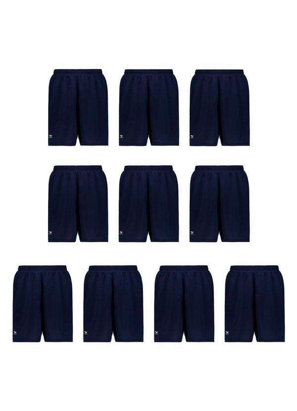 Penalty - Kit 10 Calções Penalty Matís Ix Masculino Azul