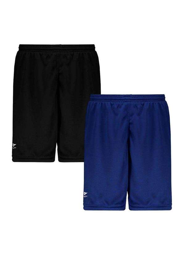 Penalty - Kit 2 Calções Penalty Matís Ix Masculino Preto