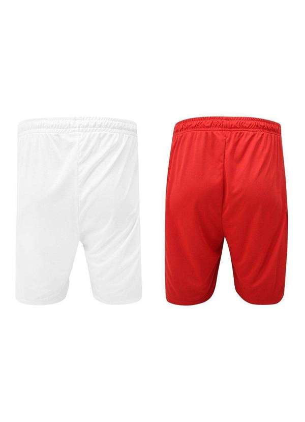 Topper - Kit 2 Calções Topper Classic New Masculino Branco 2