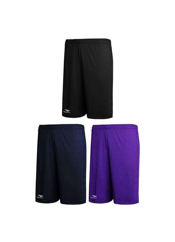 Penalty - Kit 3 Calções Penalty X Masculino Azul