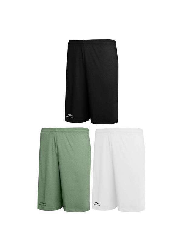 Penalty - Kit 3 Calções Penalty X Masculino Branco