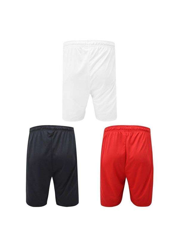 Topper - Kit 3 Calções Topper Classic New Masculino Branco 2