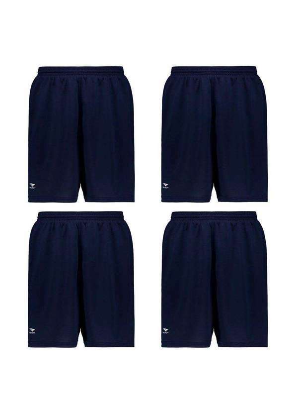 Penalty - Kit 4 Calções Penalty Matís Ix Masculino Azul