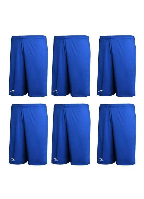 Penalty - Kit 6 Calções Penalty X Masculino Azul
