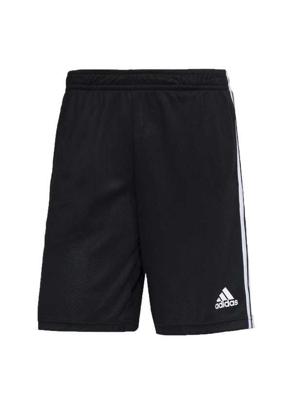Adidas - Short Adidas 3 Stripes Masculino Preto