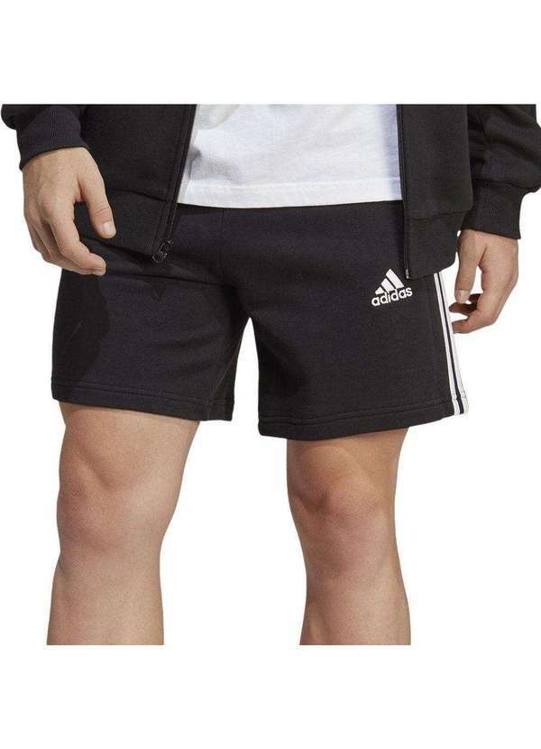 Adidas - Short Adidas Essentials French Terry Masculino Preto