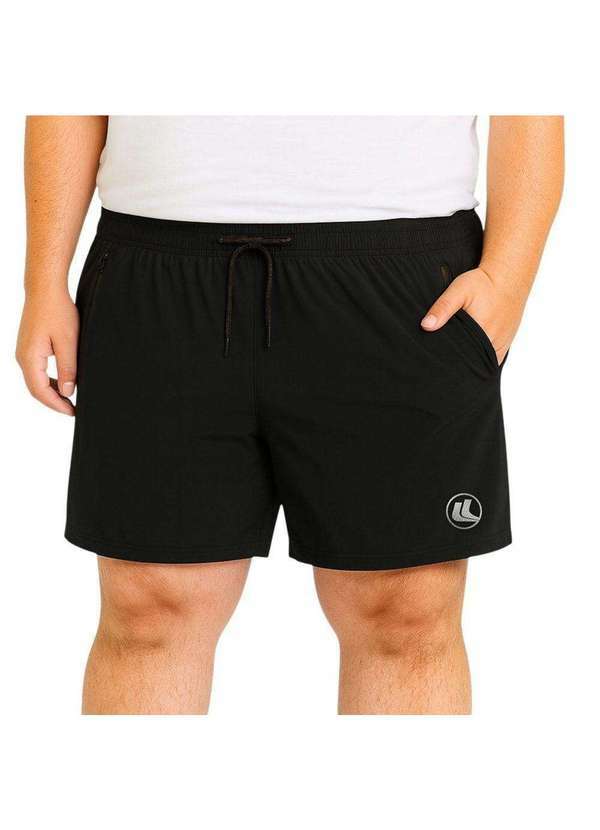 Esporte Legal - Short Esporte Legal Lady Ju Plus Size Masculino Preto