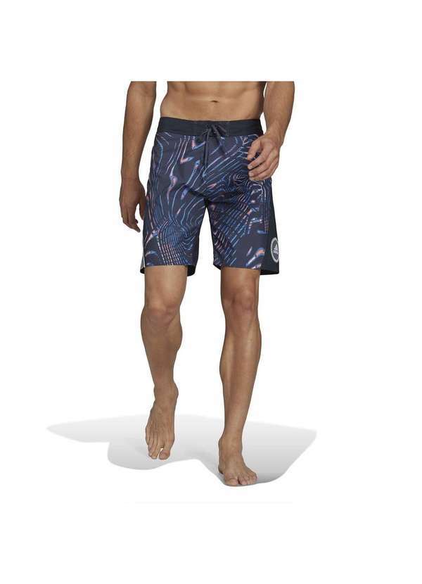 Adidas - Short Natação Adidas Souleaf Tech Masculino Azul