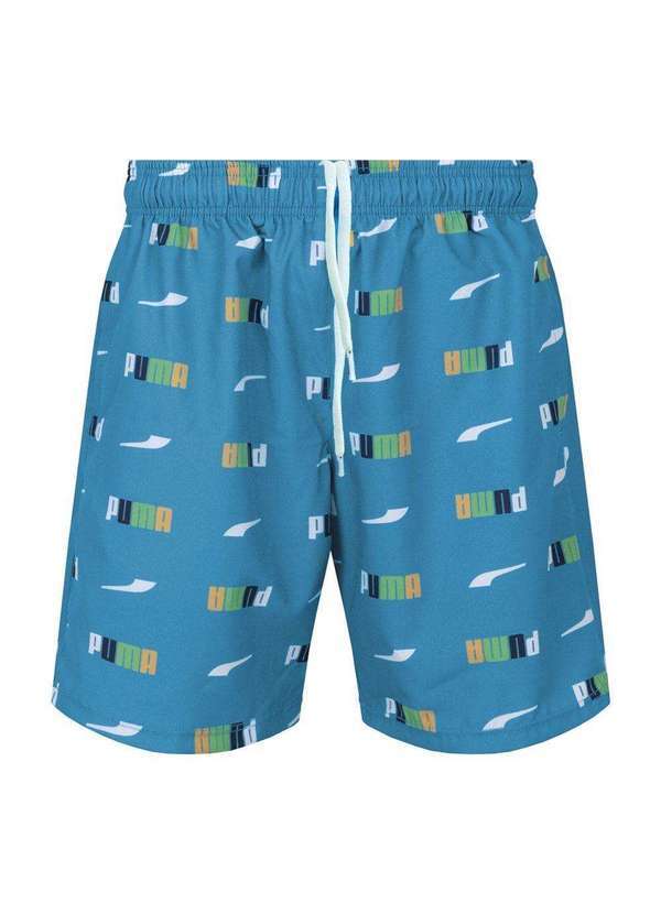 Puma - Short Puma Board Juvenil Azul