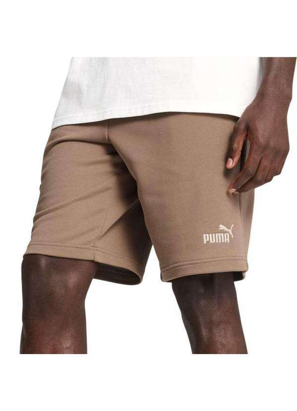 Puma - Short Puma Ess No.1 Logo Masculino Marrom