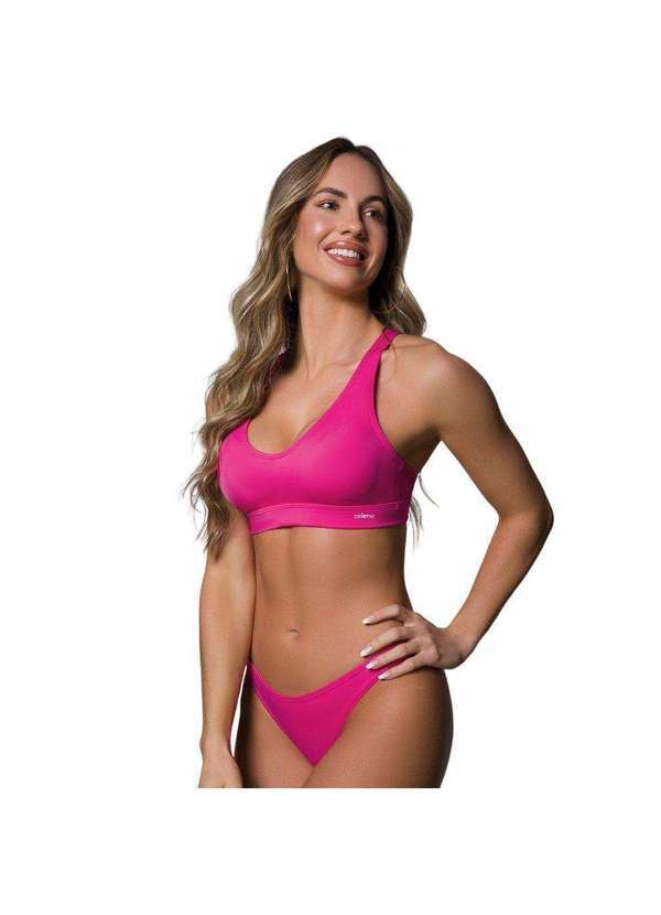 Selene - Calcinha Biquíni Selene Básica Feminina Rosa 2