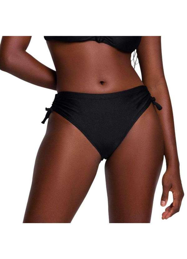 Selene - Calcinha Biquíni Selene com Amarração Feminina Preto