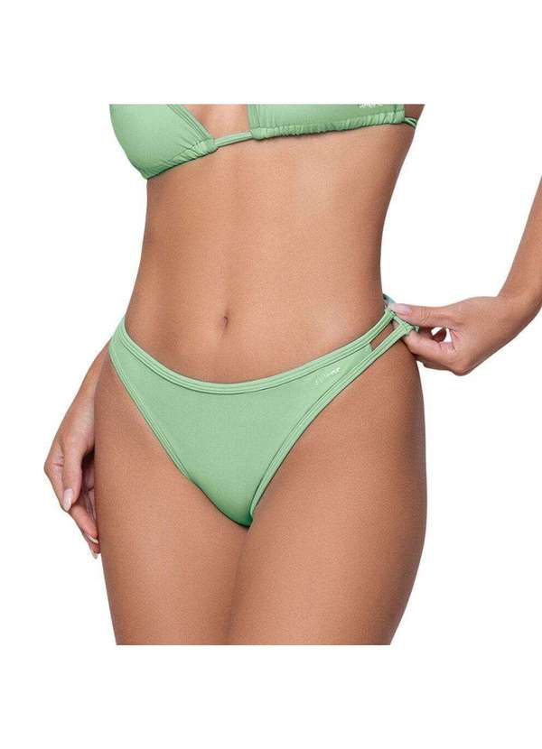 Selene - Calcinha Biquíni Selene com Tiras Feminina Verde