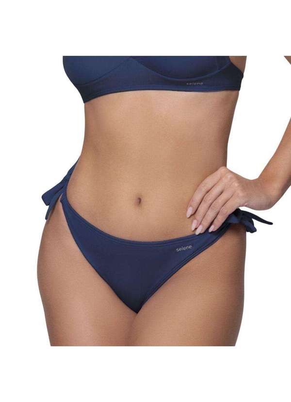 Selene - Calcinha Biquíni Selene de Amarrar Feminina Azul 1