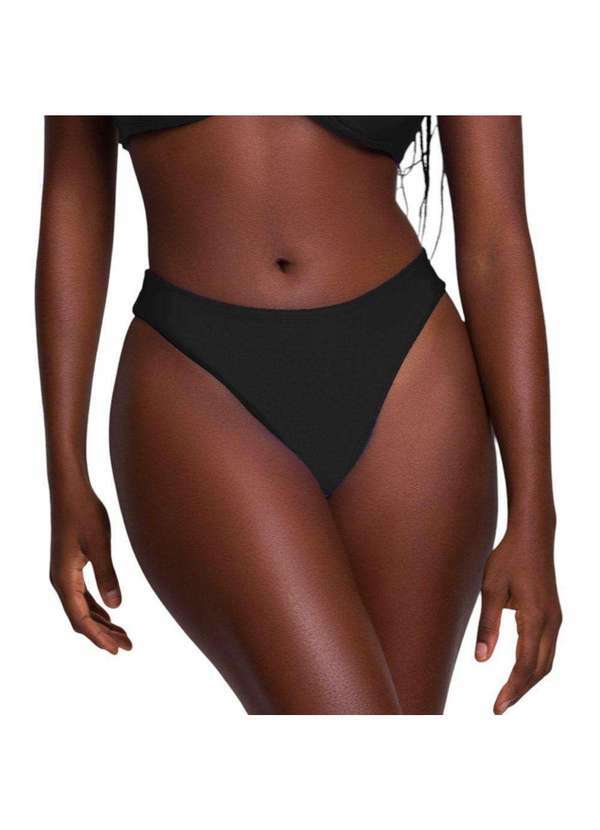 Selene - Calcinha Biquíni Selene Fio Duplo Feminina Preto