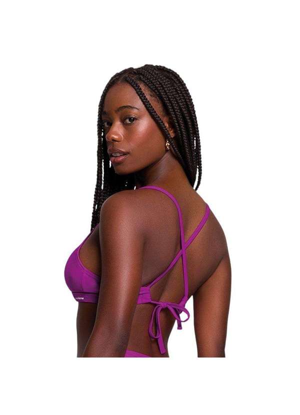 Selene - Top Biquíni Selene Alças Cruzadas Feminino Rosa 2