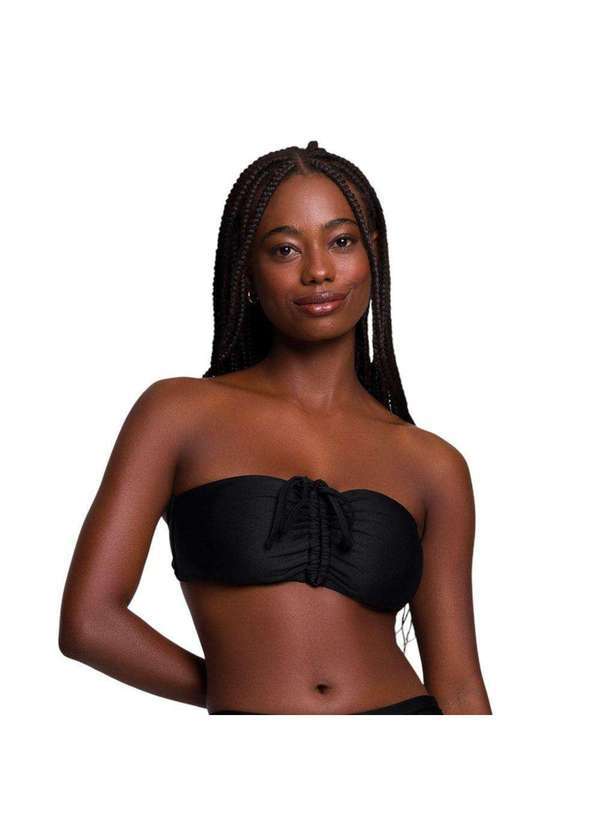 Selene - Top Biquíni Selene Tomara que Caia Feminino Preto