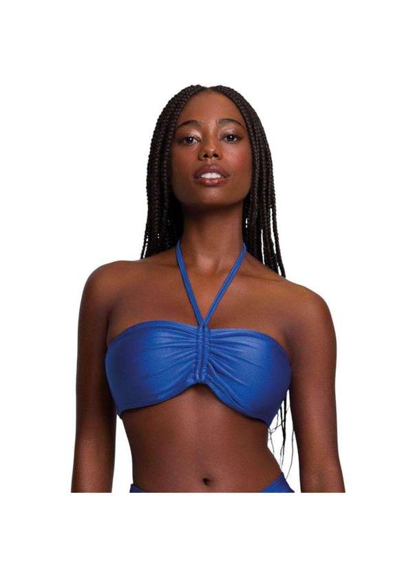 Selene - Top Biquíni Selene Tomara que Caia Feminino Azul