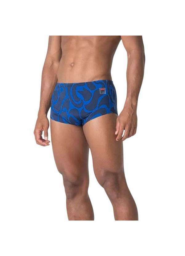 Fila - Sunga Fila Basic Print Masculina Azul