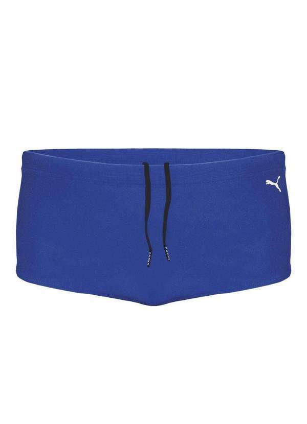 Puma - Sunga Puma Lateral Larga Masculina Azul