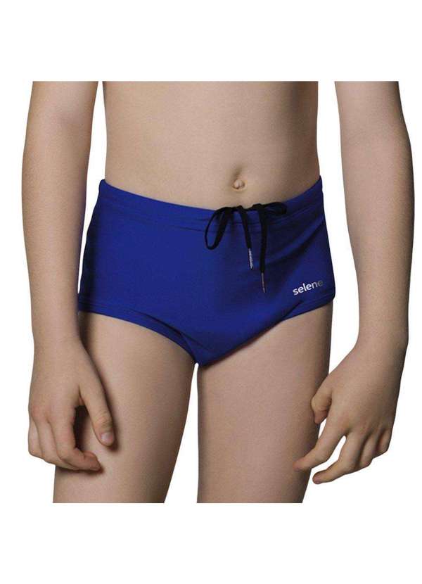 Selene - Sunga Selene Lateral Larga Infantil Azul 2