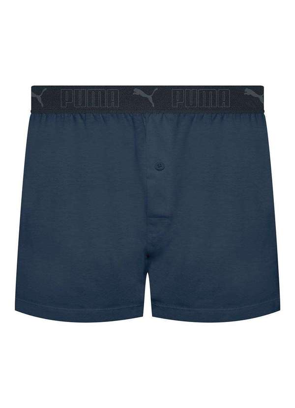 Puma - Cueca Samba Canção Puma Pijama Masculina Azul