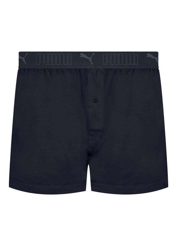 Puma - Cueca Samba Canção Puma Pijama Masculina Preto