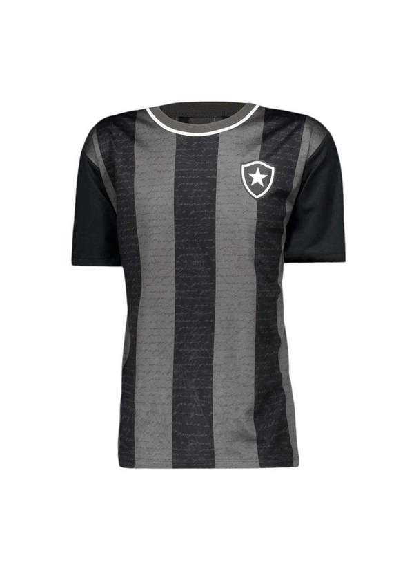 Braziline - Camisa Botafogo Braziline Romper Feminina Preto