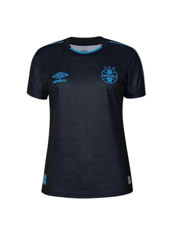 Umbro - Camisa Umbro Grêmio Iii 2023/24 Feminina Preto