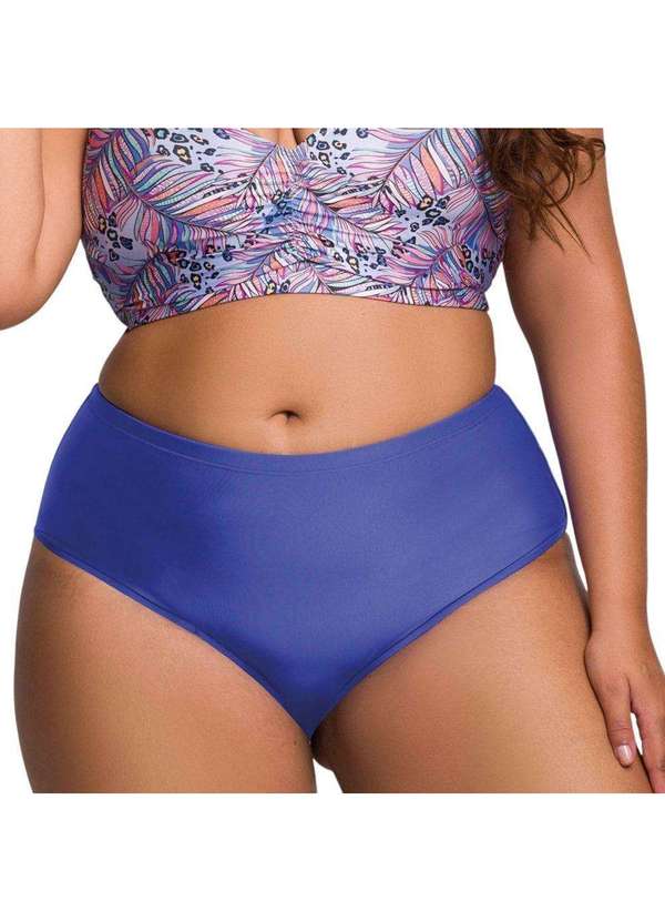 Selene - Calcinha Biquíni Selene Básica Plus Size Feminina Roxo