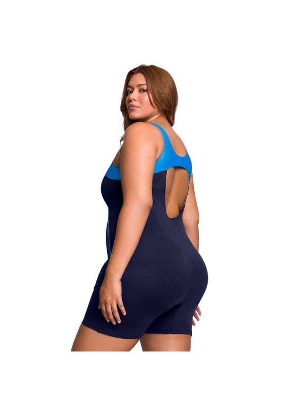 Selene - Maiô Selene Natação Plus Size Feminino Azul 2