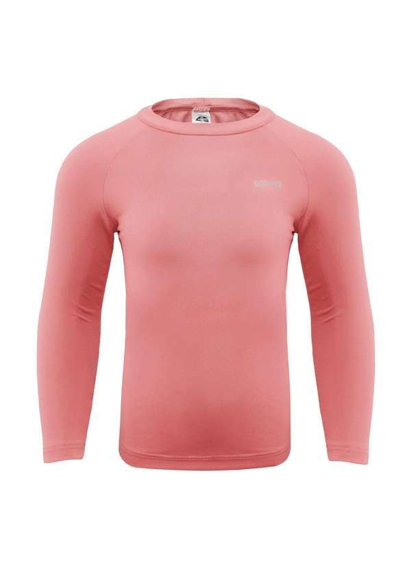 Selene - Camisa Térmica Selene Proteção Uv Manga Longa Infantil Rosa