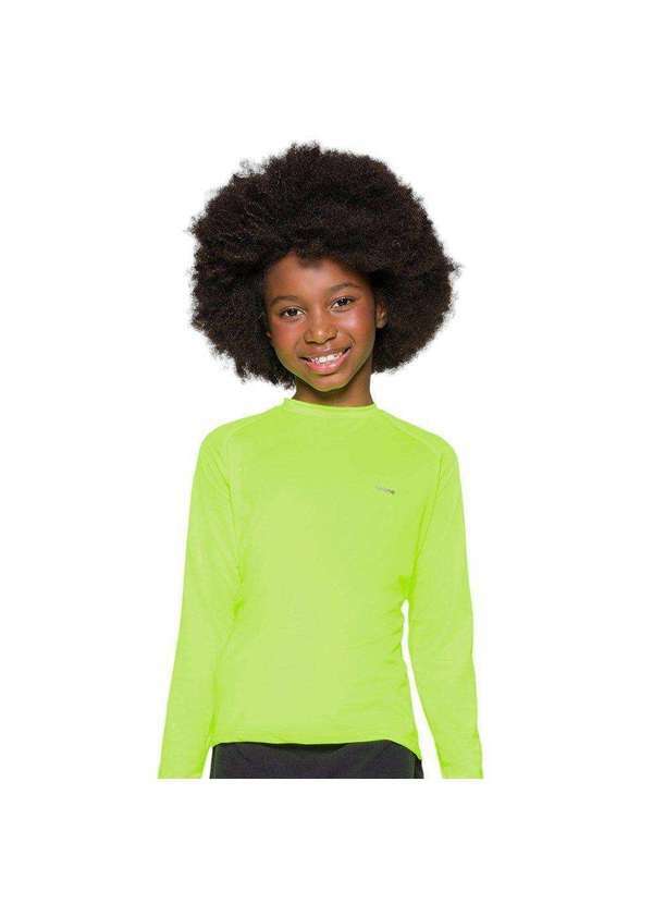 Selene - Camisa Térmica Selene Proteção Uv50 Infantil Amarelo