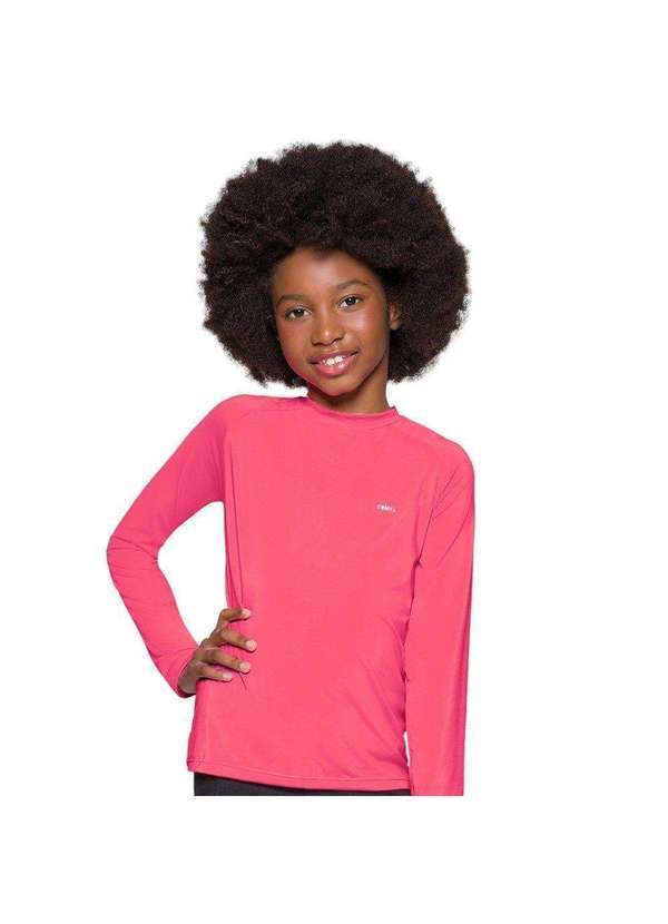Selene - Camisa Térmica Selene Proteção Uv50 Juvenil Rosa