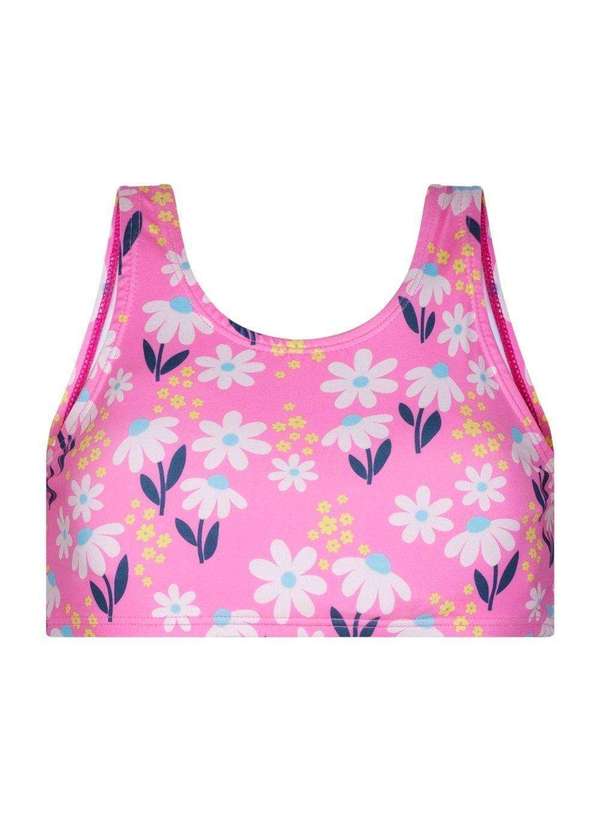 Selene - Top Biquíni Selene com Amarração Juvenil Rosa