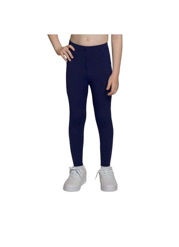 Selene - Calça Legging Selene Básica Juvenil Azul