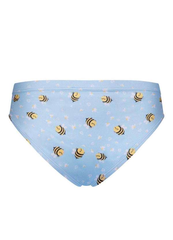 Selene - Calcinha Biquíni Selene Praia Infantil Azul 2